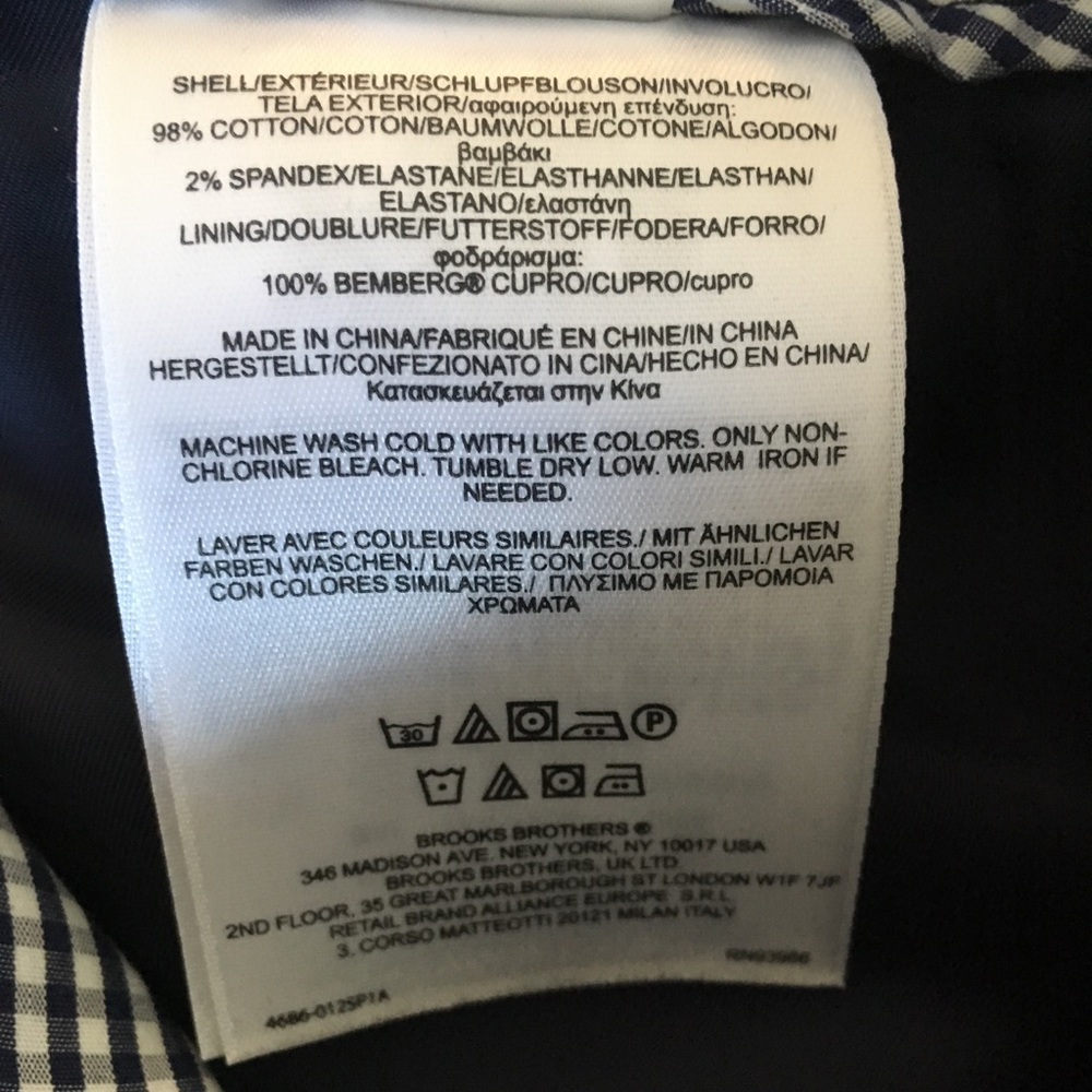 Brooks Brothers floral cotton skirt - Picture 6 of 6
